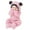 Pink, variant on Baby Fleece Jumpsuit Cute Bear Fleece Hooded Rompers Long Sleeve Zipper Outwear Winter Snowsuit Toddler Warm Coat