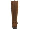 thumbnail image 3 of Women's Easy Spirit Leigh Knee High Boot Brown Parma Suede/Elastic 11 M, 3 of 5