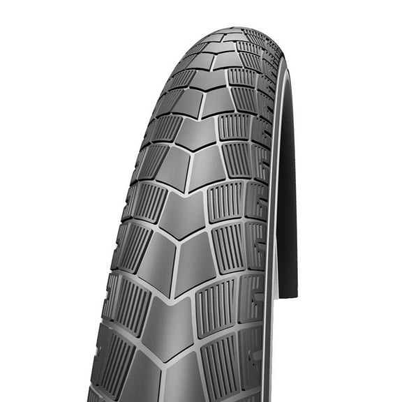 Schwalbe Big Apple 26x2.35" Tire Wire Bead Black/Reflective RaceGuard
