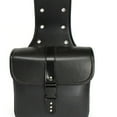 thumbnail image 2 of 1 Pair Motorcycle Side Pouch PU Leather Waterproof Saddlebag Car Modification Hanging Bags Black, 2 of 5