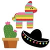 Big Dot of Happiness Let's Fiesta - DIY Shaped Mexican Fiesta Party Cut-Outs - 24 Count