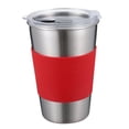 thumbnail image 1 of HLONK 500ml Kids Cups with Straw and Lid Kids Tumblers with Heat Insulation Sleeve, 1 of 7