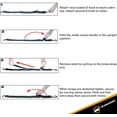 thumbnail image 3 of Seamander Velcro Marine Boat Trailer 2 In. Transom Tie-Down Straps, 2-Pack, 3 of 5
