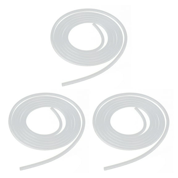 3pcs 2 Meter Silicone Tube Silicone Tube Pressure Hose Highly Flexible 3 x 5mm