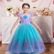 thumbnail image 2 of Vestido De Sirena Bordado De Bebé Niña Disfraz De Princesa Ariel Cosplay Fiesta De Cumpleaños Navidad Disfraces De Halloween Niños, 2 of 4