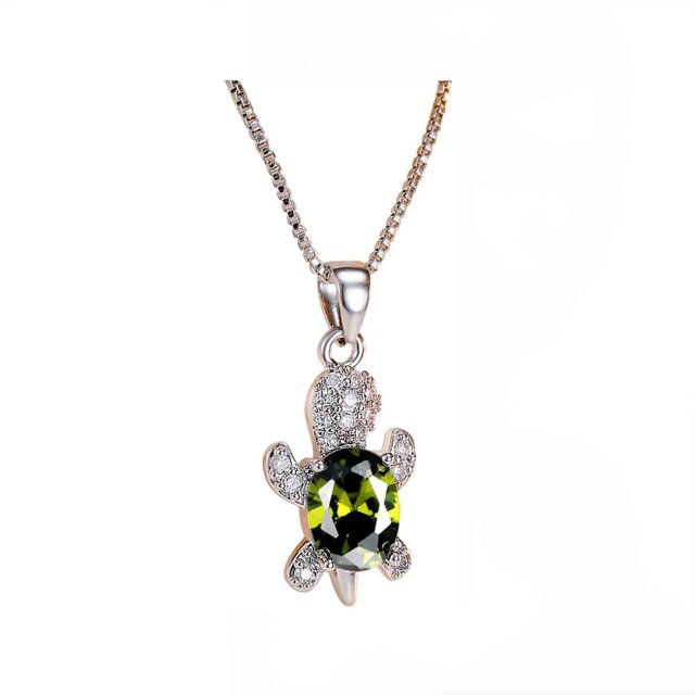 Collar de tortuga para mujer, diseño creativo, moda Animal, adornos, serie Animal, joyería Wmkox8yi sjalhkljlk995