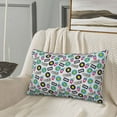 thumbnail image 5 of Sikiie American Musical Print Plush Pillow Cover, Wrinkle-proof and Stain-resistant Pillow Protector without Pillow Core, Home Decoration-14"x20", 5 of 6