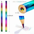 thumbnail image 2 of Stylos Colorés en 1 Stylo en Bois Multi, 2 of 5