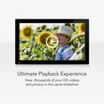 NIX Advance 8 Inch Widescreen HiRes Digital Photo & HD Video Frame with HuMotion Sensor X08G