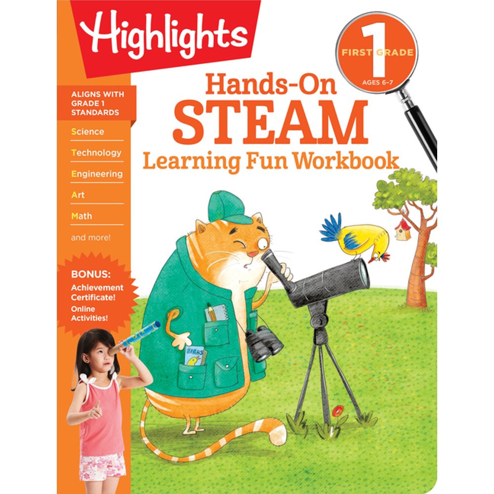 Highlights Learning Fun Workbooks First Grade HandsOn Steam Learning
