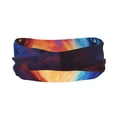 thumbnail image 2 of Lsque Red And Blue Fire Wolf Pattern Sweatbands Sports Headband for Men & Women - Moisture Wicking Athletic Cotton Terry Cloth Sweatband for Tennis, Basketball, Running, 2 of 9