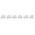 thumbnail image 6 of Fashion  Transition Sunglasses Photochromic Bifocal Reading Glasses Women's Bifocal Reading Sun Glasses Metal Frame Red Readers Female, 6 of 7
