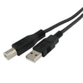 thumbnail image 4 of 3ft USB 2.0 Cable for Audio Interface, Midi Keyboard, USB Microphone Cord, Black, 4 of 5