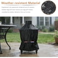 thumbnail image 5 of Grill Cover for Kamado Joe and Big Green Egg Cover, Large Big Green Egg Grill Accessories,  Grill Covers, 37" Dia x 50" H, 5 of 6