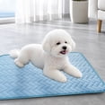 thumbnail image 6 of Dog Cooling Mat for Large Dogs, Denbek Breathable Self Cooling Crate Mat for Dogs & Cats, Portable Washable Pet Cooling Pad for Sofa, Bed, Floor, Car Travel 50*40cm, 6 of 8
