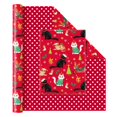 thumbnail image 1 of Papel de regalo WERNNSAI Cat Christmas 17 x 10 m, 1 of 6