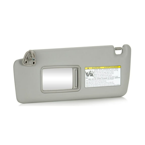 Left And Right Sun Visor Compatible With Highlander 2004-2007 The Sun Visor Replaces OEM Numbers: 74320-48260-A0 And 74310-48220-A0,without Light-grey-left