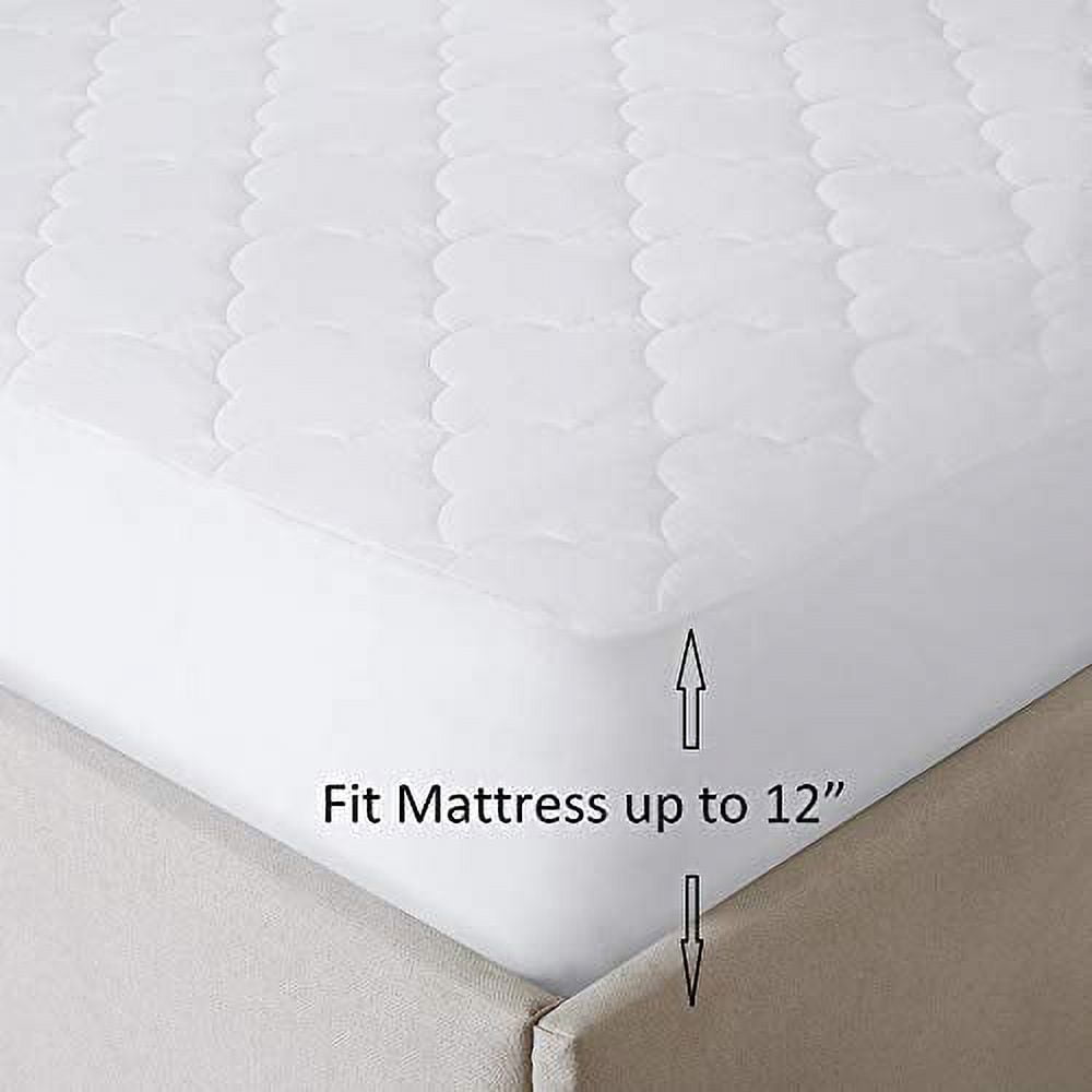 Comfort Classics All Natural Cotton Filled Mattress Pad