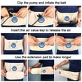 thumbnail image 4 of GINEKOO Physical Decompression Back Belt Spinal Air Traction Belt for Lower Back Pain Relief, Back Support & Lumbar Traction belt(29-49 inch Waists), 4 of 7