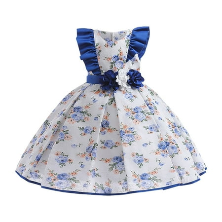 

Follure 2023 The Middle Children s Dress And The Eldest Children s Long Skirt Princess Dress Party Attended The Event Place Dress Stretchy Sundress