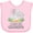AD-Pink, variant on Inktastic I Love My Grandpa Cute Elephants and Spring Flowers Boys or Girls Baby Bib