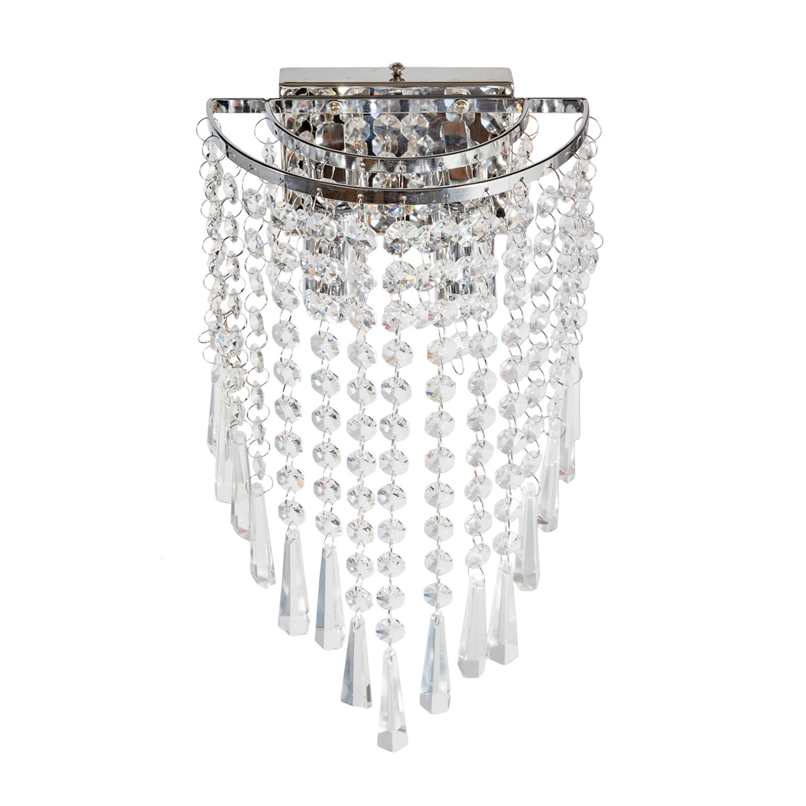 Modern Bathroom Crystal Mirror Light Front Wall Lamp Fixture Vanity Lights