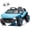 Blue, variant on Conchico 12V Kids Powered Ride-On Toy Car with 2.4G RC, Cute & Curvy Body, Trunk, LED Headlights, Bluetooth, USB, Music, For kids 3-5, Green