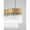 thumbnail image 2 of Bethel International Chandelier Brass Stainless Steel & Crystal, 2 of 5