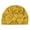 Yellow, variant on Stylish Muslim Bonnet for Babies: Cute Donut Bow Beanie Turban Hat Cap