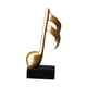 thumbnail image 3 of Escultura de nota musical, artesanía, figura decorativa coleccionable, estatua moderna Estilo B, 3 of 9