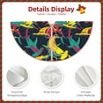 thumbnail image 3 of Bingfone Christmas Tree Skirt Mat Christmas Decoration Interior 48" -Colorful Sharks, 3 of 6