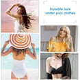 thumbnail image 5 of 3 Pairs Strapless Bra Push Up, Backless Sticky Adhesive Invincible Lift Up Bra For Woman, Reusable Lightweight Washable Bras for Wedding Dress, Party Dress, Low-Cut Outfit, Evening Dress, 5 of 7