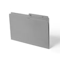 thumbnail image 2 of Continental Letter size File Folders. Gray colour, 12 count, 2 of 3