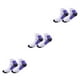 thumbnail image 4 of Calcetines de compresión Sonducket 2 piezas tobilleros púrpura S/M, 4 of 6