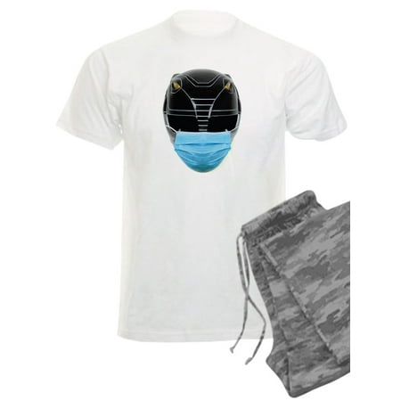 

CafePress - Power Rangers Black Ranger Wearing A - Men s Light Pajamas