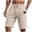 Khaki, variant on Timoontee Men's Cargo Shorts Mid Thigh Fit Adjustable Waist Multiple Storage Pockets Soft Comfortable Feel Great Yellow S