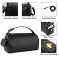 thumbnail image 6 of GAEKEAO Women’s Small Shoulder Bag Vegan Leather Crossbody Handbag with Adjustable Removable Strap, 6 of 7