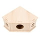 thumbnail image 3 of Cabaña de madera para chinchillas, casa para hámsters, casa para ardillas, escondite de madera para ratas, 3 of 7