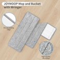 thumbnail image 3 of 10Pcs Joymoop Mop Replacement Pads, 13 * 4.9'' Universal Mop Pads Mop Head Refills Washable Wet Mop, Compatible with Most 11-13” Size Mops，, 3 of 13