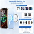 thumbnail image 2 of Magnetic Wireless Charger，Wireless Charging Pad Compatible with iPhone 17/16/15/14/13/12 Pro Plus,Max & AirPods 4/3/2 Pro &iwatch，White, 2 of 10