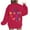 Red, variant on Cilsoka Hoodies for Women Trendy Y2k Crewneck Sweatshirts Women Graphic Funny Pullover Sweatshirts for Women Oversized Graphic Tee Crop Tops for Women Plus Size My Orders past Orders