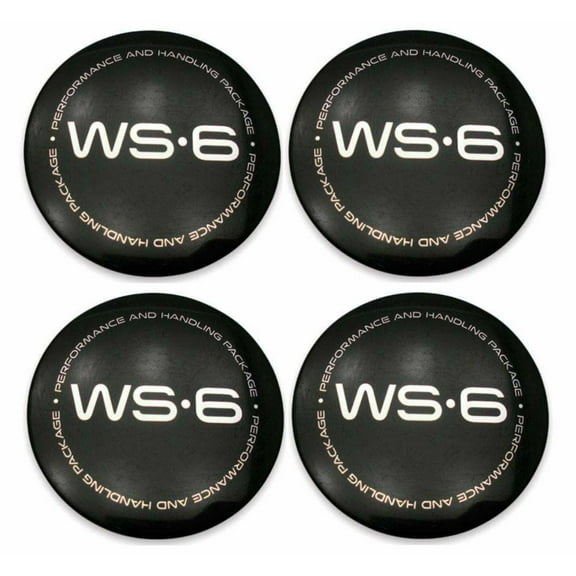 WS6 Center Cap Set For 17" Wheel 1996-2001 Pontiac Firebird/Trans AM WS6