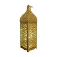 thumbnail image 3 of Rongfmy Decorative Candle Lantern Tabletop Lantern Light Home Decoration Hanging Lantern Aureate L, 3 of 9