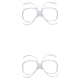 thumbnail image 1 of Jumpingount Goggle Insert Frame Optical Adapter Parts Component Professional Sport Modified Transparent Frames Lens Replacement Winter Transparente 2Conjunto, 1 of 6