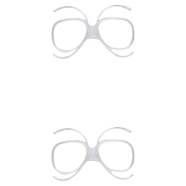Jumpingount Goggle Insert Frame Optical Adapter Parts Component Professional Sport Modified Transparent Frames Lens Replacement Winter Transparente 2Conjunto
