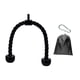 thumbnail image 5 of Bíceps tríceps tensión cuerda torcida torcer la cuerda de la cuerda sin deslizamiento de fitness práctico con clip de carabinero para el entrenamiento Asa de elevación de plástico, 5 of 8