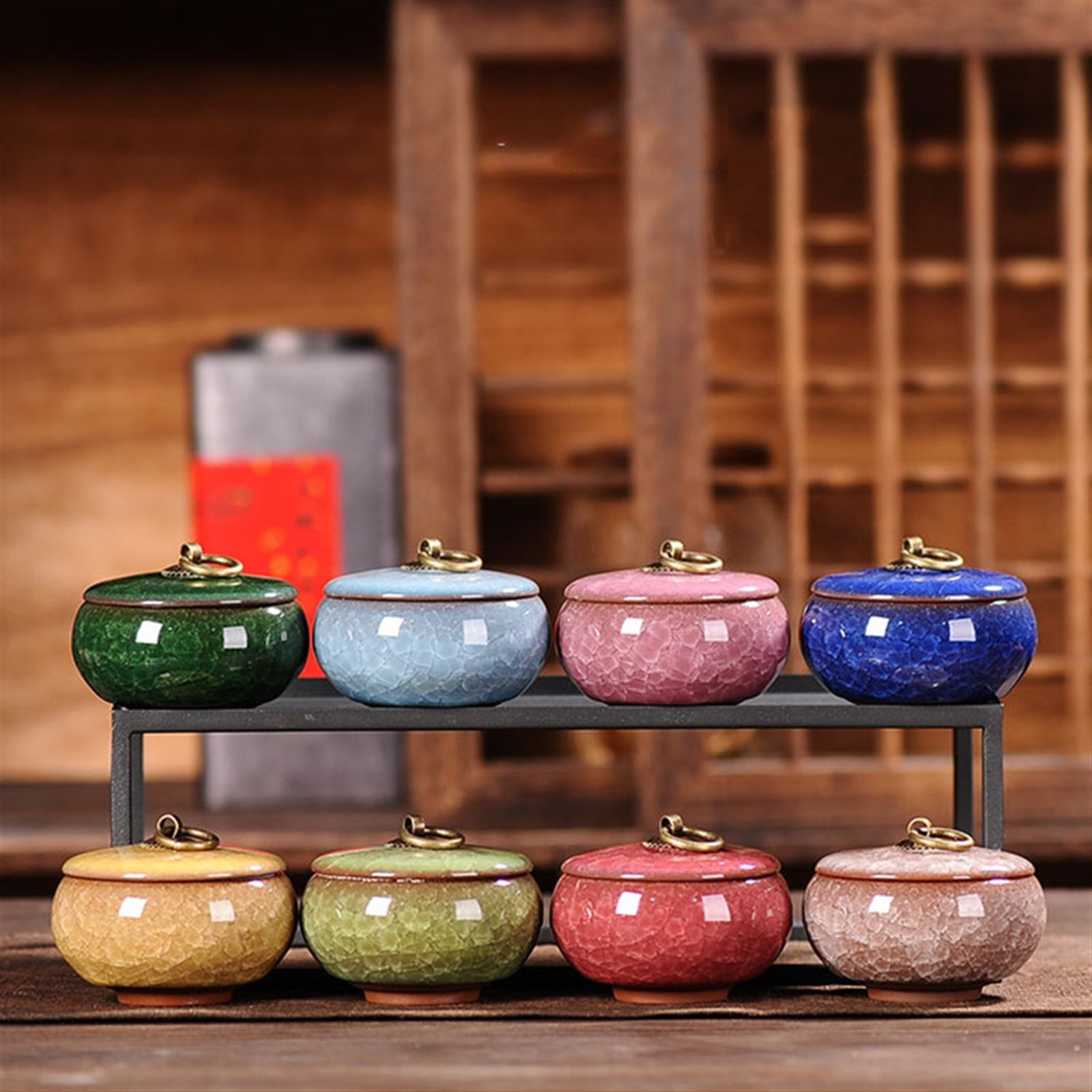 Ceramics Ash Urn Sealed Cremation Funeral Ashes Keepsake Small Animals Pet Dog Cat Memorial Suitable Home Fireplaces Burial 23871
