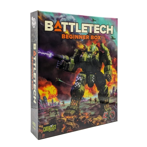 Juego de mesa de estrategia Catalyst BattleTech Beginner Box 40th
