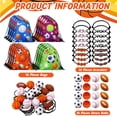 thumbnail image 3 of Set Party Favors Panelee Sports, béisbol, fútbol y baloncesto, 3 of 4