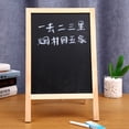 thumbnail image 2 of 2pcs Double Sided Chalk Board Children Whiteboard Writing Board Freestanding Chalk Board for Kids, 2 of 8